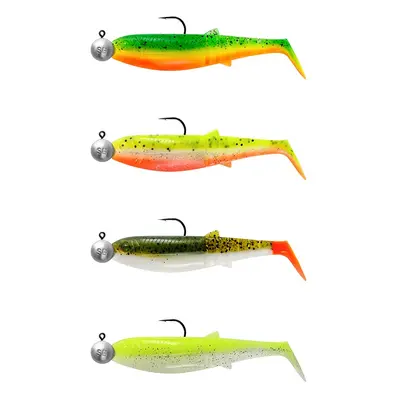 Savage Gear Gumová Nástraha Cannibal Shad Darkwater Mix 4+4 Délka: 12,5cm, Počet kusů: 4ks, Gram