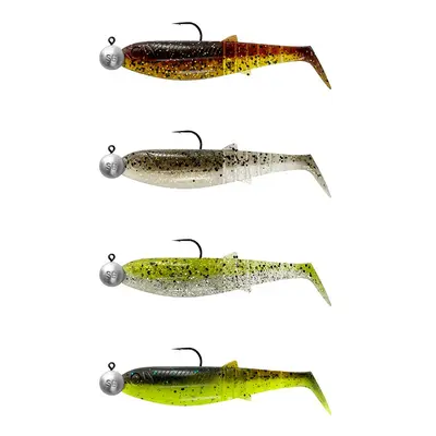 Savage Gear Gumová Nástraha Cannibal Shad Clearwater Mix 4+4 Délka: 8cm, Počet kusů: 4ks, Gramáž