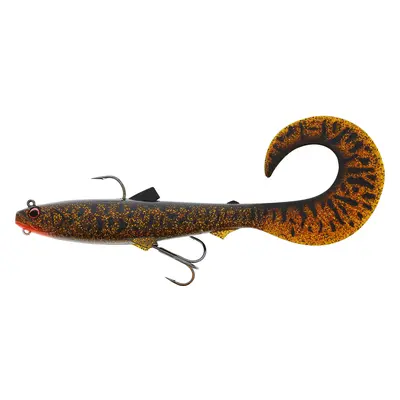 Westin Gumová Nástraha Bullteez Curltail R2F Sinking Motoroil Burbot Délka: 21cm, Hmotnost: 73g,