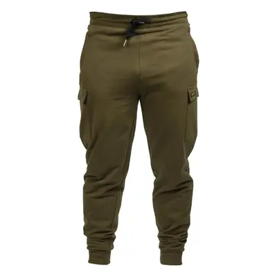 Avid Carp Tepláky Cargo Joggers Green