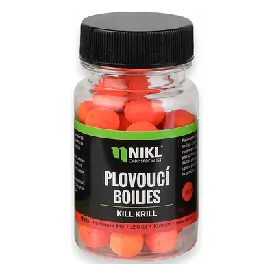 Nikl Plovoucí Boilies Kill Krill Hmotnost: 50g, Průměr: 14mm