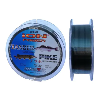 AWAS Vlasec Ion Power Zander Pike 180m Nosnost: 7,1kg, Průměr: 0,240mm