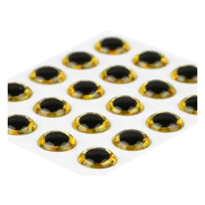 Sybai Epoxidové Oči 3D Epoxy Eyes Holographic Gold Průměr: 2,6mm