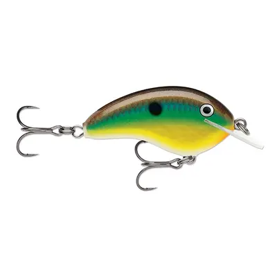 Rapala Wobler OG Tiny 04 BRM Délka: 5,5cm, Hmotnost: 9g, Maximální ponor: 1,2m