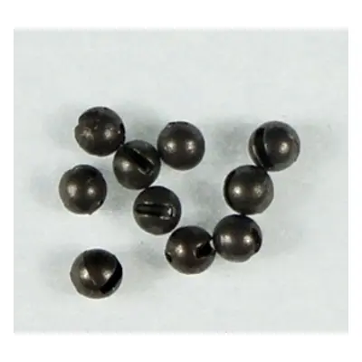 Hends Tungstenové Hlavičky Tungsten Beads Small Slot Black Průměr: 3,3mm