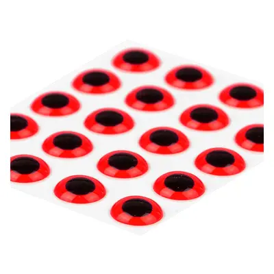 Sybai Epoxidové Oči 3D Epoxy Eyes Fluo Red Průměr: 2,6mm