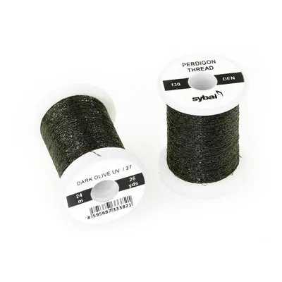 Sybai Lametka Perdigon Thread Dark Olive UV