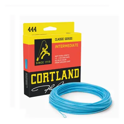 Cortland Muškařská Šnůra 444 Classic Intermediate Ice Blue Fresh/Salt WF 90ft Aftma: #7