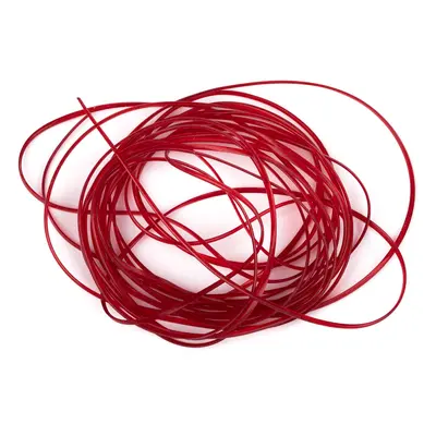 Hends Body Glass Half Round 1,2 mm Deep Red