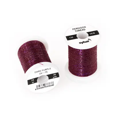 Sybai Lametka Perdigon Thread Dark Purple UV