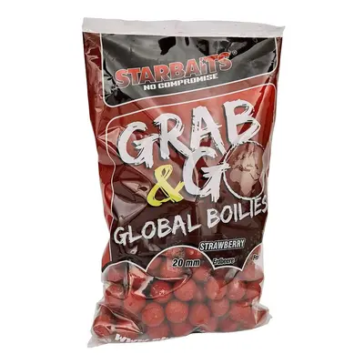 Starbaits Boilie Grab & Go Global Boilies Strawberry Jam Hmotnost: 2,5kg, Průměr: 20mm