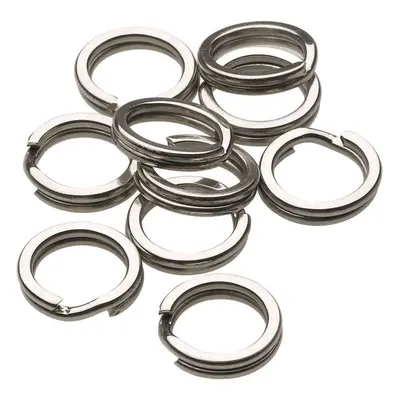 Kinetic Kroužky 3X Strong Splitring Stainless 10ks Průměr: 12mm