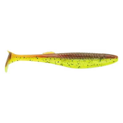 Rapala Gumová Nástraha The KickMan Motor Oil Chartreuse Délka: 7,5cm, Počet ks. v balení: 9ks, P