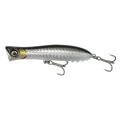 Savage Gear Wobler Gravity Popper Floating Black Mullet Délka: 13cm, Hmotnost: 40g, Maximální po