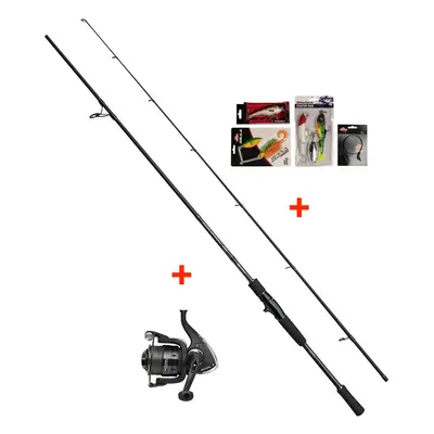 Abu Garcia Přívlačový Set Prut Fast Attack Pro Spinning Combo Pike 2,3m 20-50g 2-díl + Naviják +