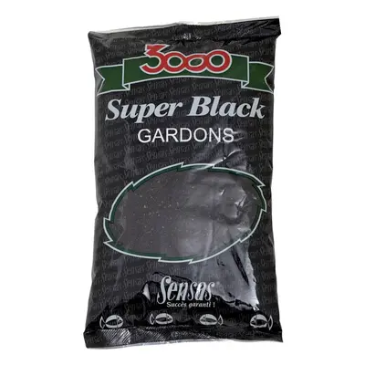 Sensas Krmení 3000 Super Black 1kg Hmotnost: 1 kg, Příchuť: Plotice-černý