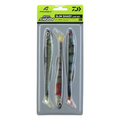 Daiwa Gumová Nástraha Prorex Real Slim Shady Live Color Set Délka: 16cm, Počet kusů: 3ks