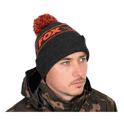 Fox Čepice Collection Bobble Black Orange