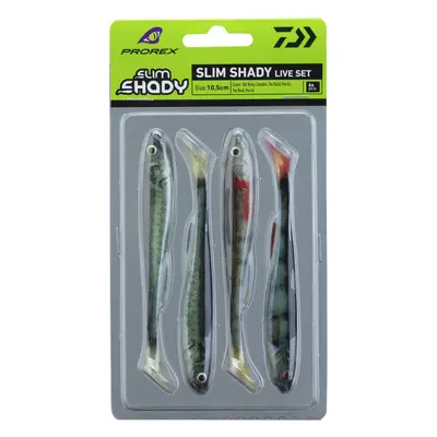 Daiwa Gumová Nástraha Prorex Real Slim Shady Live Color Set Délka: 10,5cm, Počet kusů: 4ks