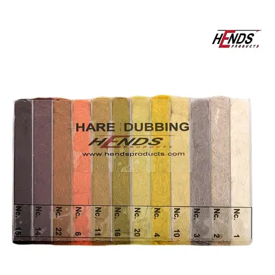 Hends Dubbingový Box Hare Dubbing Dispenser Dark Colors 12 Barev