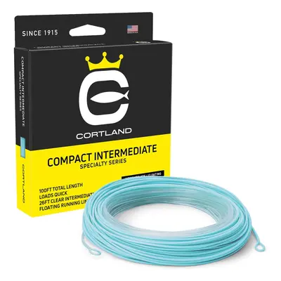 Cortland Muškařská Šnůra Specialty Compact Intermediate Clear Light Blue 100ft Aftma: #6-7