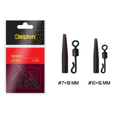 Delphin FDR Quick Set 5ks Varianta: #10+16mm