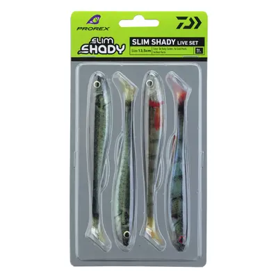 Daiwa Gumová Nástraha Prorex Real Slim Shady Live Color Set Délka: 13,5cm, Počet kusů: 4ks