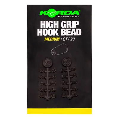 Korda Zarážky High Grip Hook Bead Medium 20ks