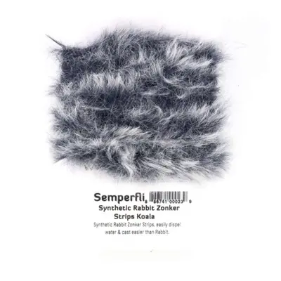 Semperfli Sytetické Proužky Králičí Kůže Synthetic Rabbit Zonker Strips Koala