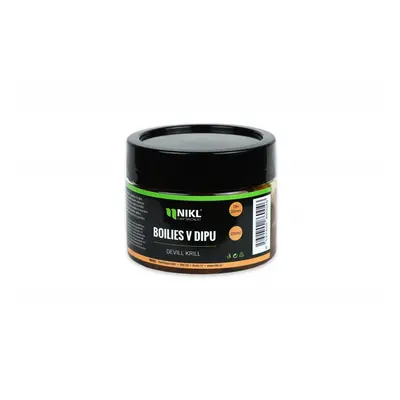 Nikl Boilies v Dipu 18+20mm 250g Hmotnost: 250g, Průměr: 18+20mm, Příchuť: Devill Krill