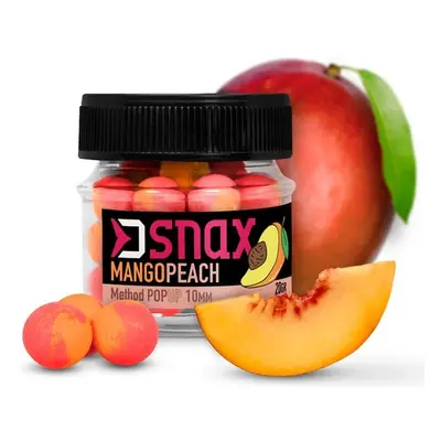 Delphin Pop Up Nástraha D Snax Pop Mango Broskev 20g Hmotnost: 20g, Průměr: 5,5mm