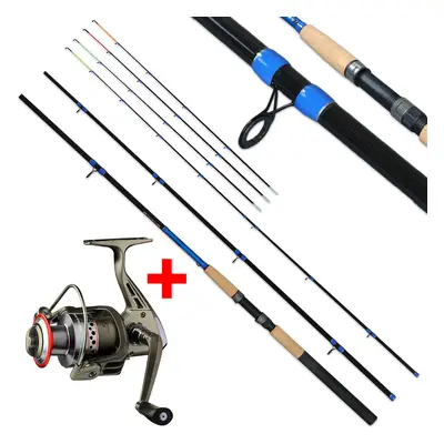 Giants Fishing Prut CLX MK2 Feeder 3m 70g 3+4-díl + Naviják SPX 3000 FD