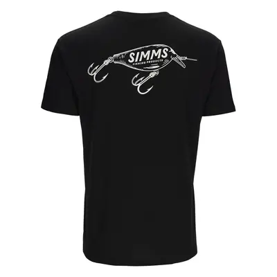 Simms Tričko Square Bill T-Shirt Black