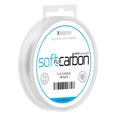 Delphin Fluorocarbon 100% Soft FLR Carbon Délka: 50m, Nosnost: 1,76kg, Průměr: 0,148mm