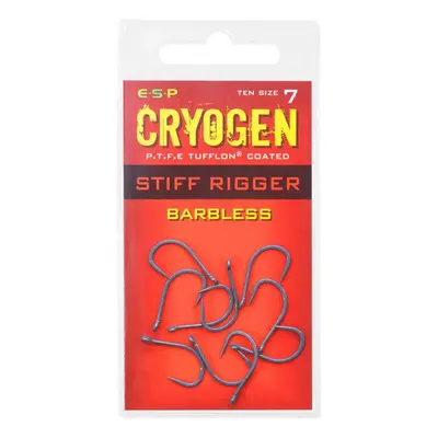 ESP Háčky Cryogen Stiff Rigger Barbless 10ks Velikost háčku: #5