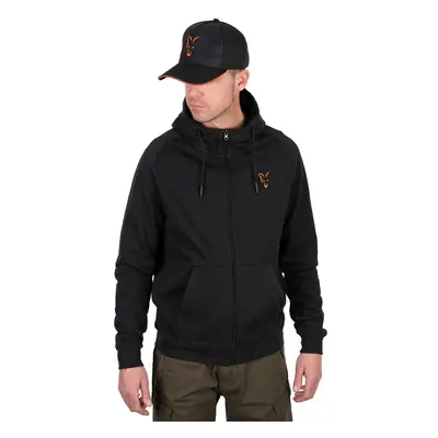 Fox Mikina Collection Lightweight Hoodie Orange Black