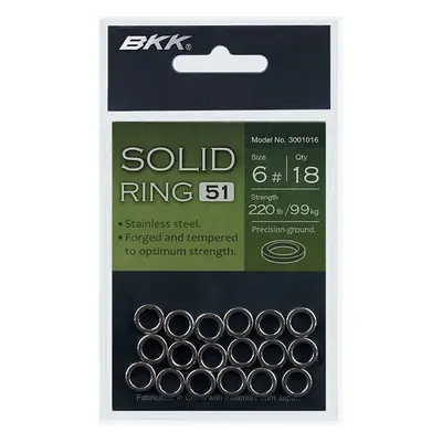 BKK Kroužky Solid Ring-51 Nosnost: 149kg, Počet kusů: 16ks, Velikost: #7