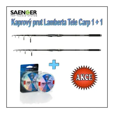 Mistrall kaprový prut Lamberta Tele Carp 1 + 1