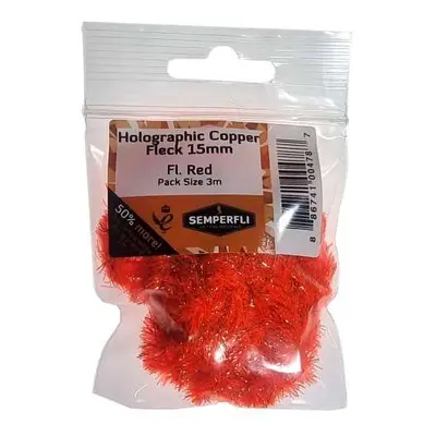 Semperfli Šenylka Copper Tinsel Fleck Large Fl Red 15mm