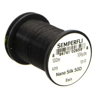 Semperfli Nit Nano Silk 50D 12/0 Black