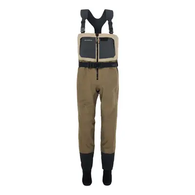 Grundéns Prsačky Men´s Boundary Zip Stockingfoot Wader Stone/Otter