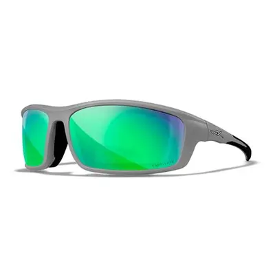 Wiley X Polarizační Brýle GRID Captivate Polarized Green Mirror Amber Matte Cool Grey