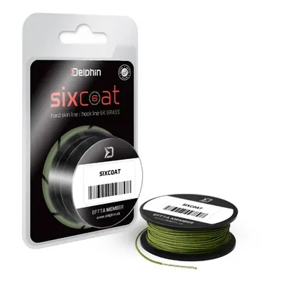 Delphin Skin Line SIXCOAT grass 25lb 5m Varianta: 25lbs