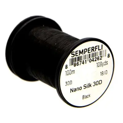 Semperfli Nit Nano Silk 30D 18/0 Black