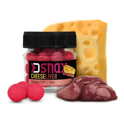 Delphin Pop Up Nástraha D Snax Pop Sýr Játra 20g Hmotnost: 20g, Průměr: 5,5mm