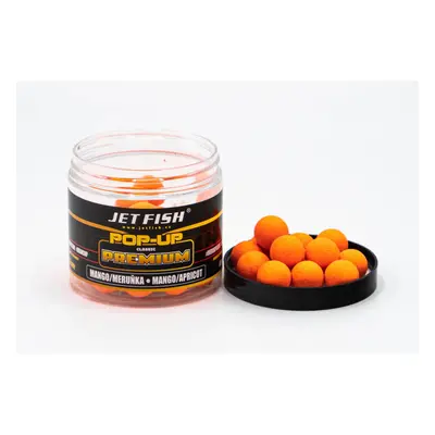 Jet Fish Boilies Premium Clasicc Pop Up Mango Meruňka Hmotnost: 60g, Průměr: 16mm