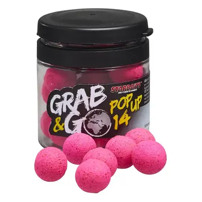 Starbaits Plovoucí Boilie POP-UP Global Strawberry Jam Hmotnost: 20g, Průměr: 14mm