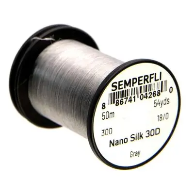 Semperfli Nit Nano Silk 30D 18/0 Gray