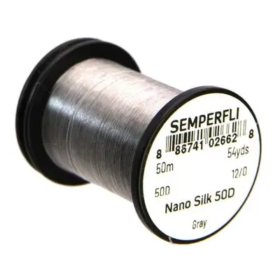 Semperfli Nit Nano Silk 50D 12/0 Gray