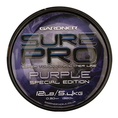 Gardner Vlasec Sure Pro Purple Special Edition Délka: 1320m, Nosnost: 5,4kg, Průměr: 0,30mm